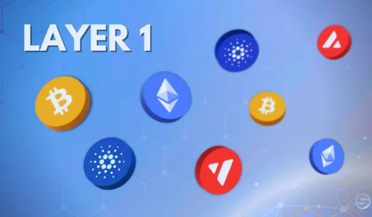 Architecture Layer-1 blockchain avec Ethereum, Bitcoin et Solana en 2026
