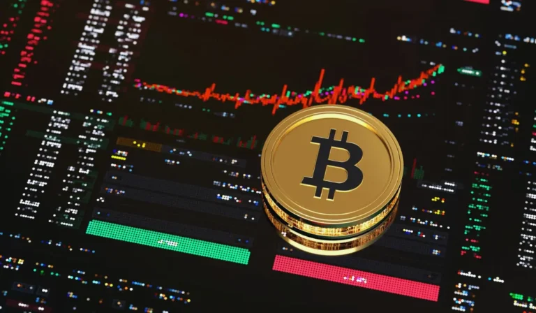 Graphique de la structure de marché Bitcoin avec flux de liquidité 2026