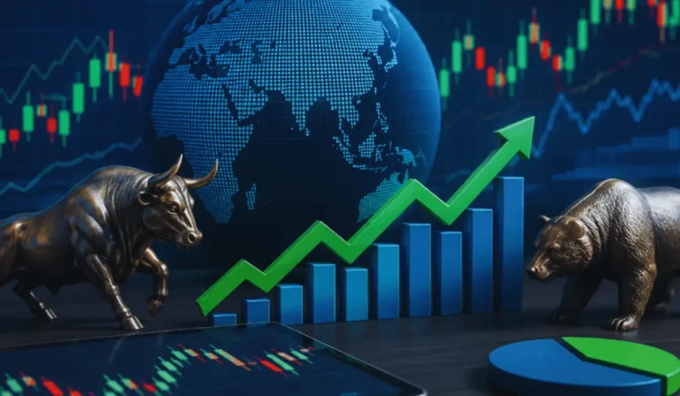 Gráfico de rotación de altcoins entre Bitcoin y Ethereum durante bull market