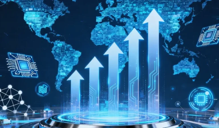 Grafico che illustra i record di flussi di capitali istituzionali negli ETF globali nel 2025-2026