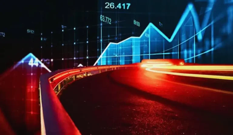 Darstellung eines Trading-Charts mit Stop-Loss